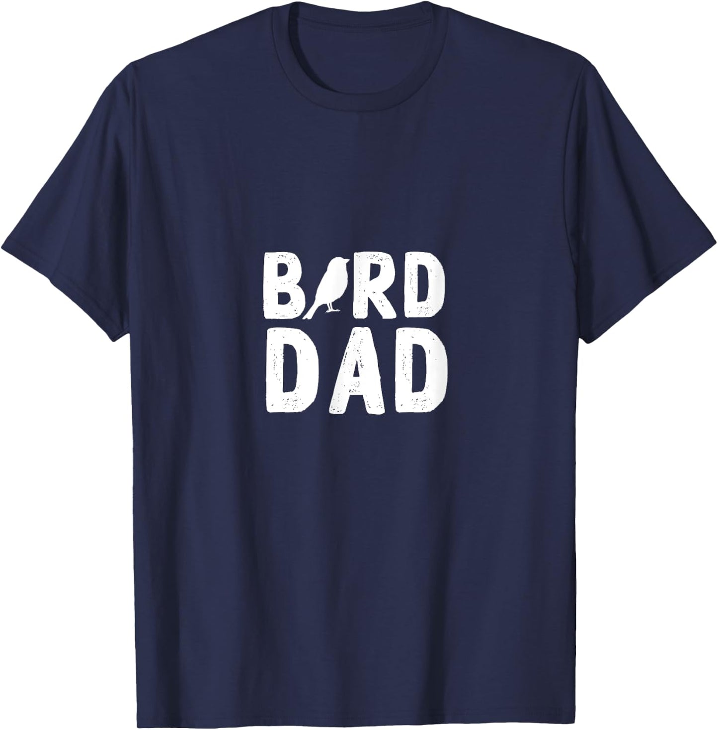 Bird Dad Design for Companion Bird Pet Owners T-Shirt - T-Shirt | Navy