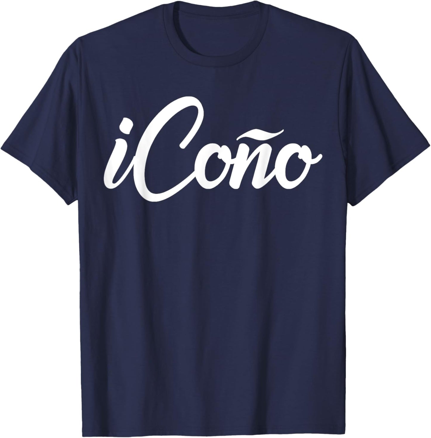 iCono Proud Spanish Bilingual Castilian Slang Humorous Gift T-Shirt - T-Shirt | Navy