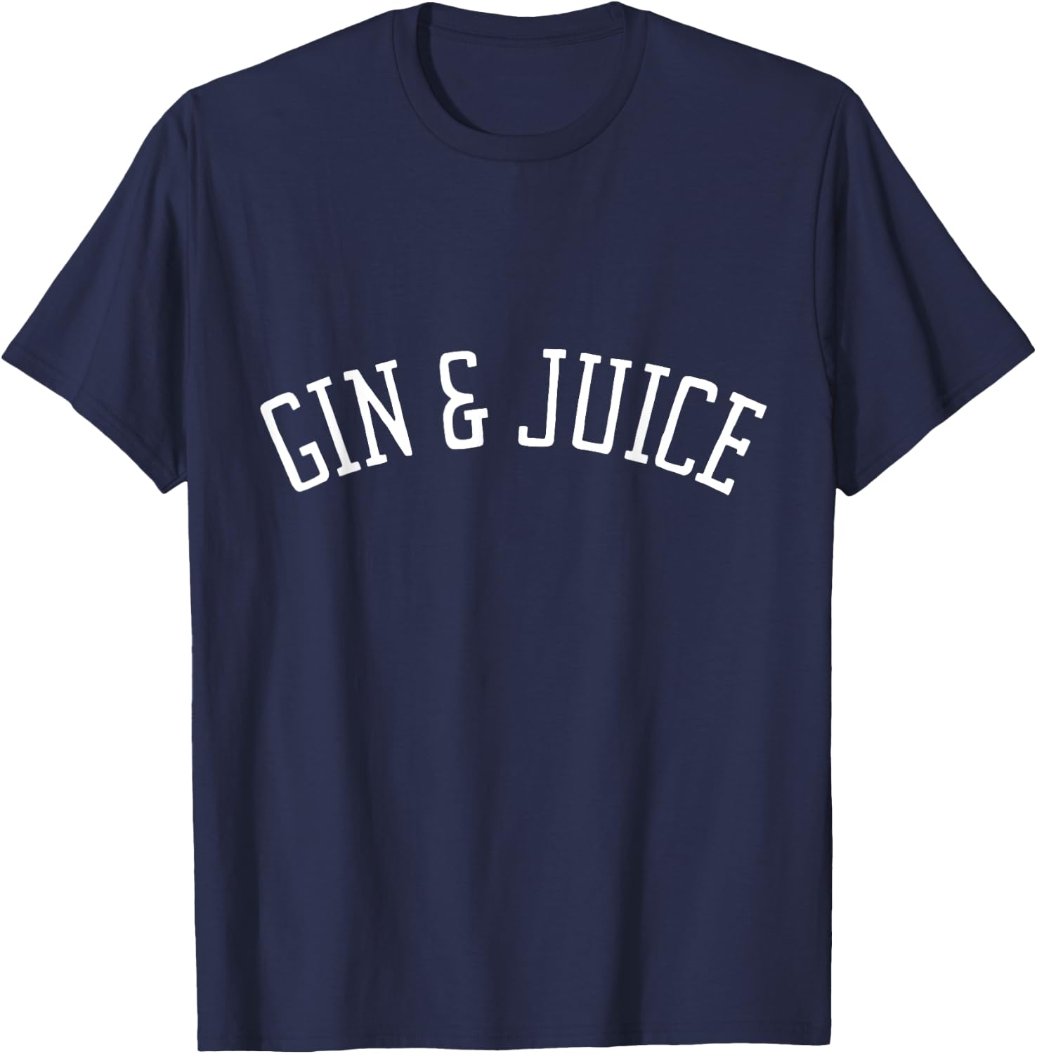 Retro Vintage Classic Gin + Juice shirt Gin and Juice T-Shirt - T-Shirt | Navy