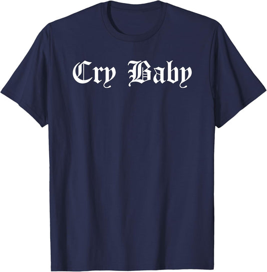 Cry Baby T-Shirt - T-Shirt | Navy