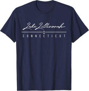 Lake Lillinonah CT T-Shirt - T-Shirt | Navy