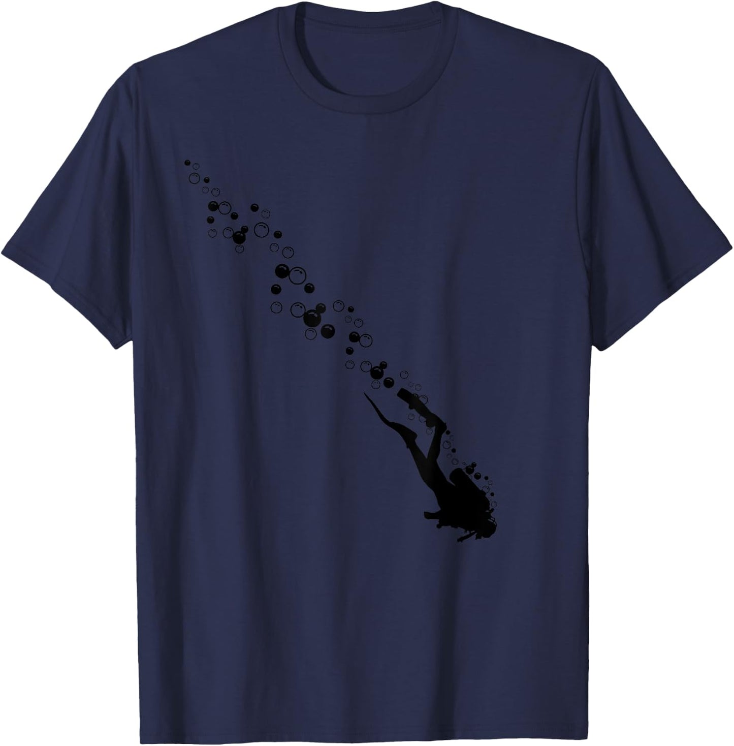 Scuba Diving Scuba Diver T-Shirt - T-Shirt | Navy