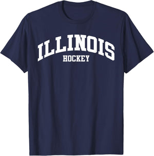 Illinois Hockey Illinois State T-Shirt - T-Shirt | Navy