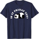 Cute Sleeping Nope Panda Bear Lover Funny Is It Friday Yet T-Shirt - T-Shirt | Navy