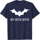 Funny Halloween Baseball Softball Hey Batta Pun Coach Gift T-Shirt - T-Shirt | Navy