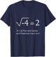 It's All Fun and Games Until Someone Loses an i Funny Math T-Shirt - T-Shirt | Navy