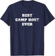 Best camp host ever camping retro vintage T-Shirt - T-Shirt | Navy