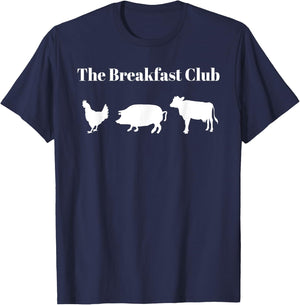 Food Shirt The Breakfast Club T-Shirt - T-Shirt | Navy
