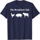 Food Shirt The Breakfast Club T-Shirt - T-Shirt | Navy