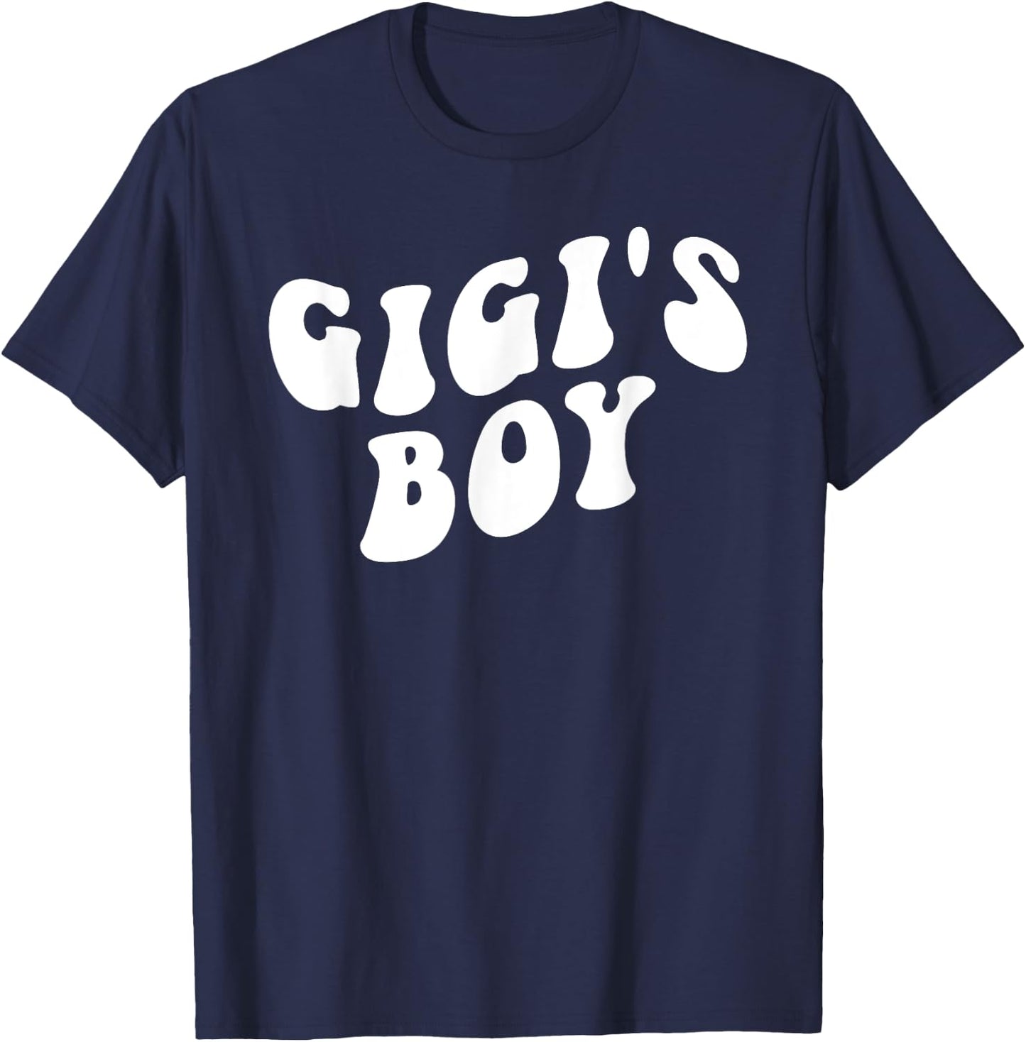 Gigi's Boy From Gigi To Grandson T-Shirt - T-Shirt | Navy