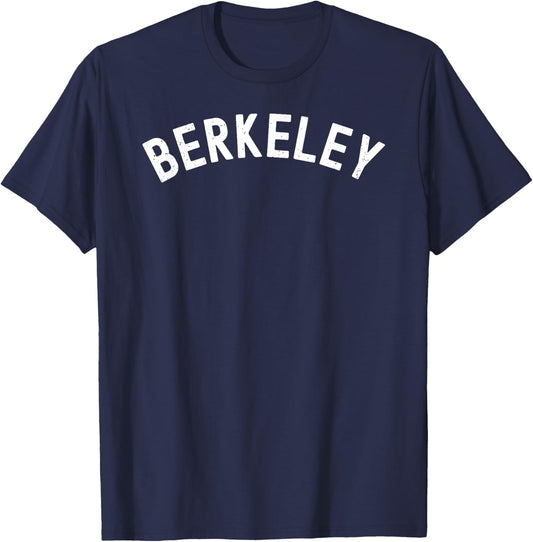 Retro Berkeley San Francisco California Bay Area Oakland T-Shirt - T-Shirt | Navy