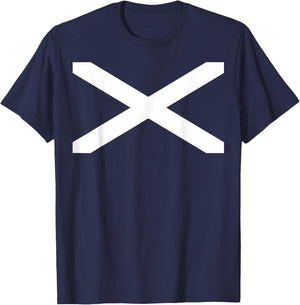 Scotland Football Scottish Flag Fan Shirt T-Shirt - T-Shirt | Navy