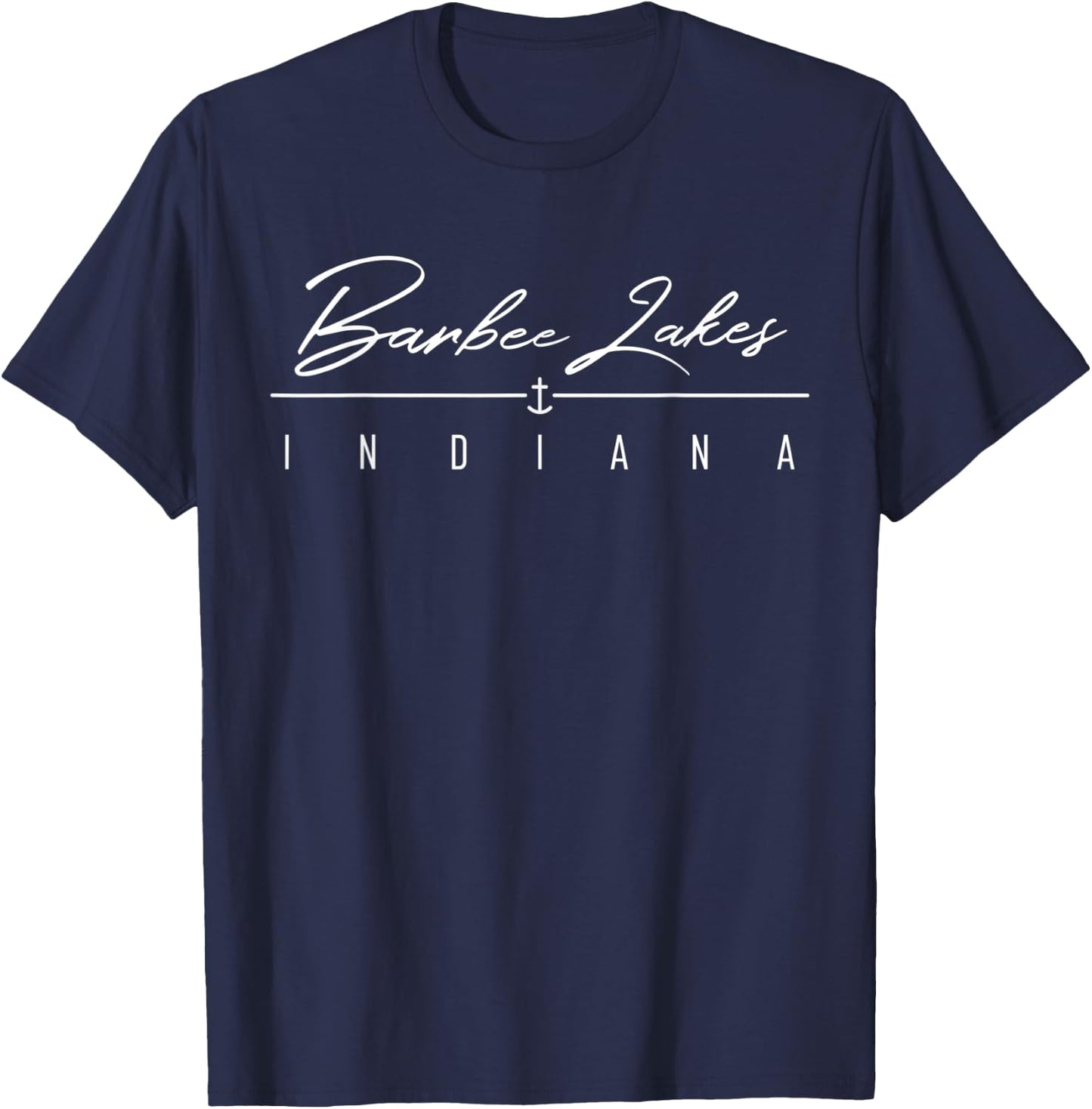 Barbee Lakes IN T-Shirt - T-Shirt | Navy