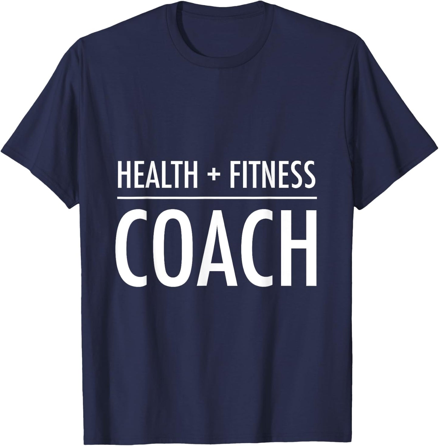 Health & Fitness Coach for trainer T-Shirt - T-Shirt | Navy