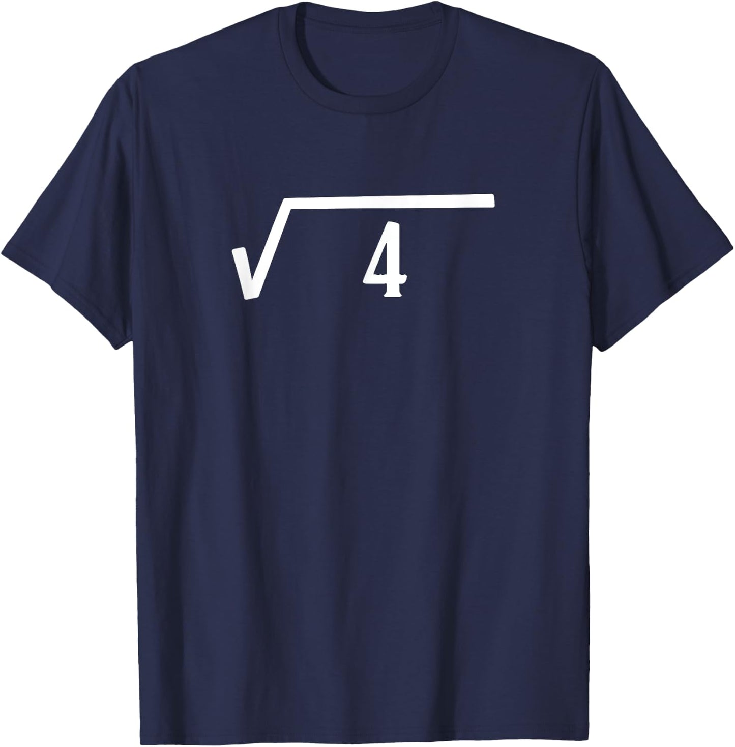 Square Root 2 Year Old Gift Funny Teacher 2nd Birthday Men Women Kids T-Shirt - T-Shirt | Navy