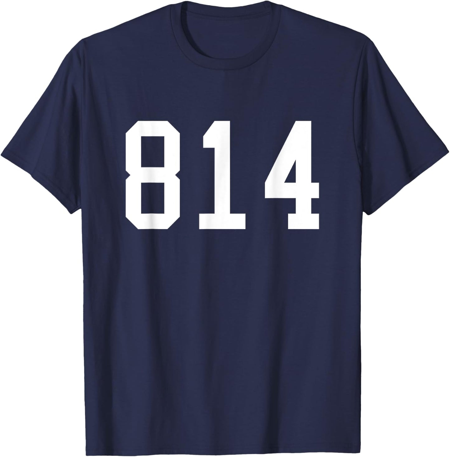 Home Area Code State College 814 T-Shirt - T-Shirt | Navy