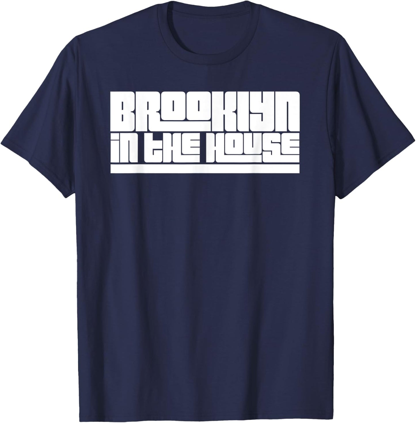 Brooklyn In The House Spread Love NYC Graffiti Designs T-Shirt - T-Shirt | Navy