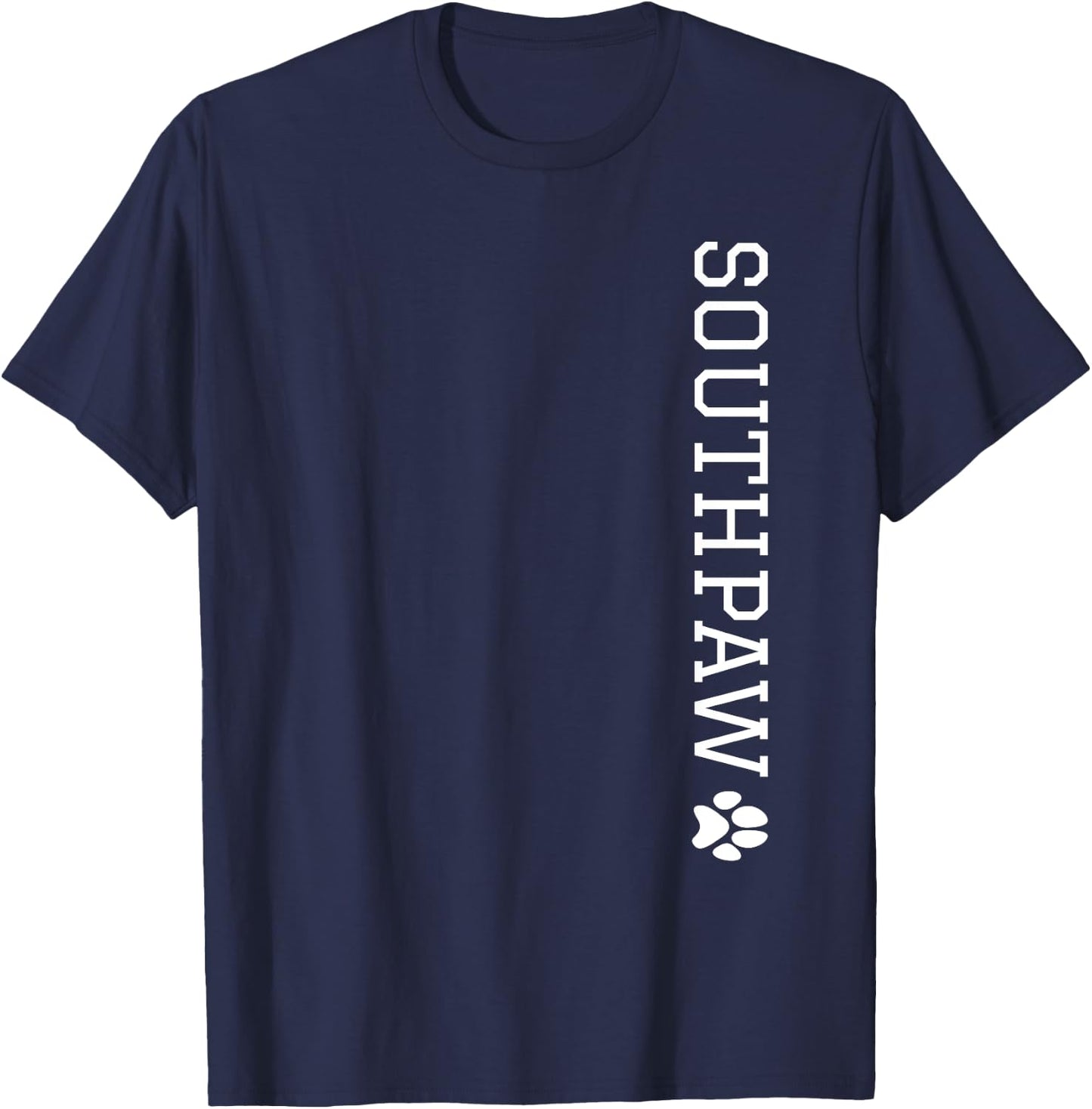 Southpaw - Lefty - Left Handed Genius T-Shirt - T-Shirt | Navy