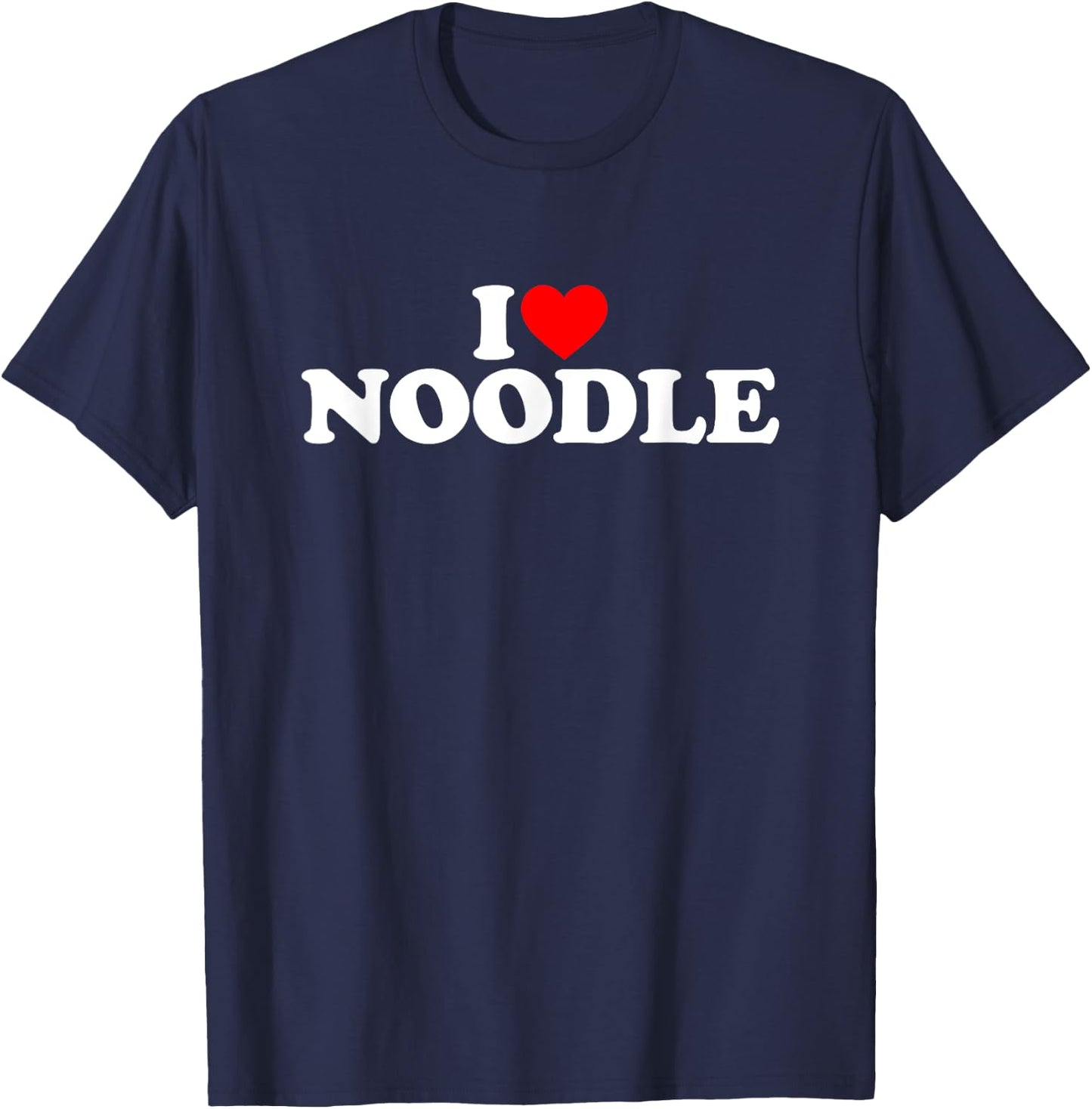 I Love Noodle T-Shirt - T-Shirt | Navy