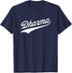 Dharma Buddhism Buddhist T-Shirt - T-Shirt | Navy