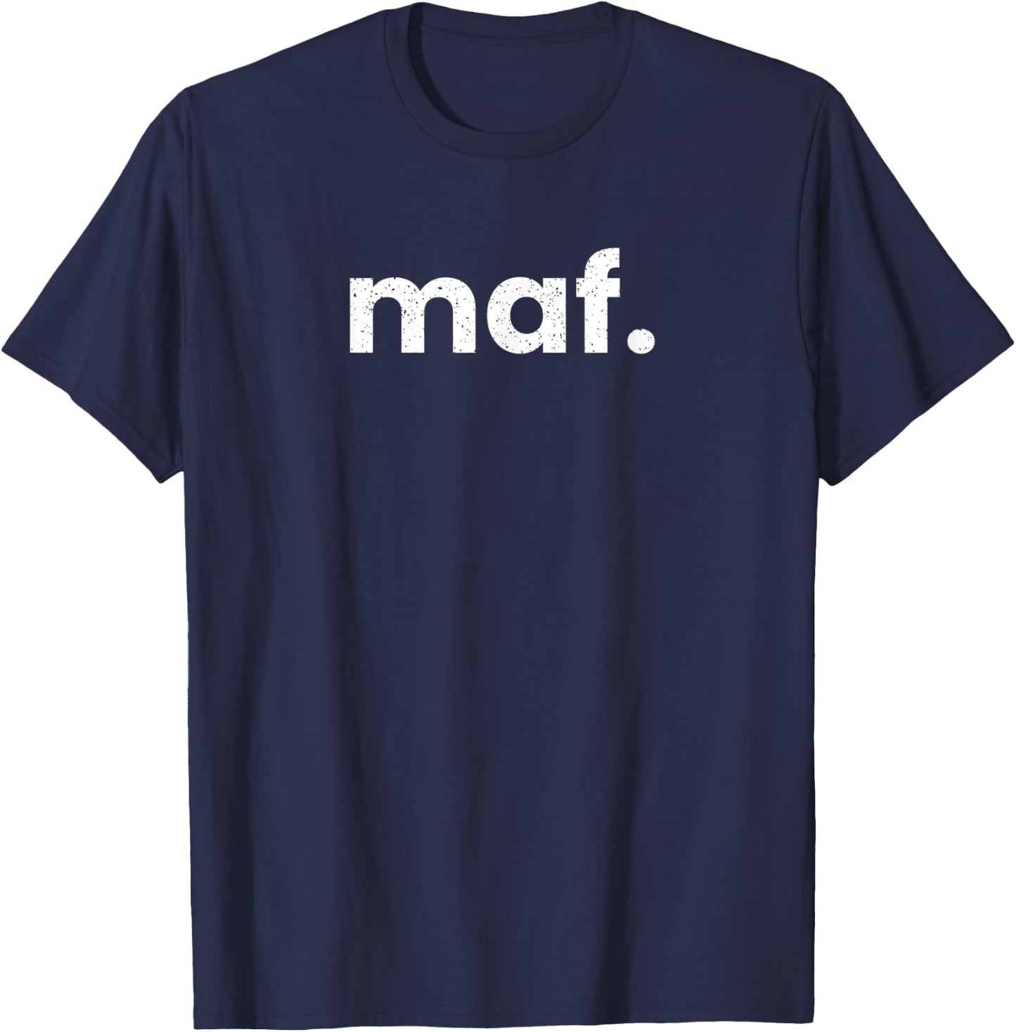 MAF Midland Odessa Texas Airport Code List MAF T-Shirt - T-Shirt | Navy