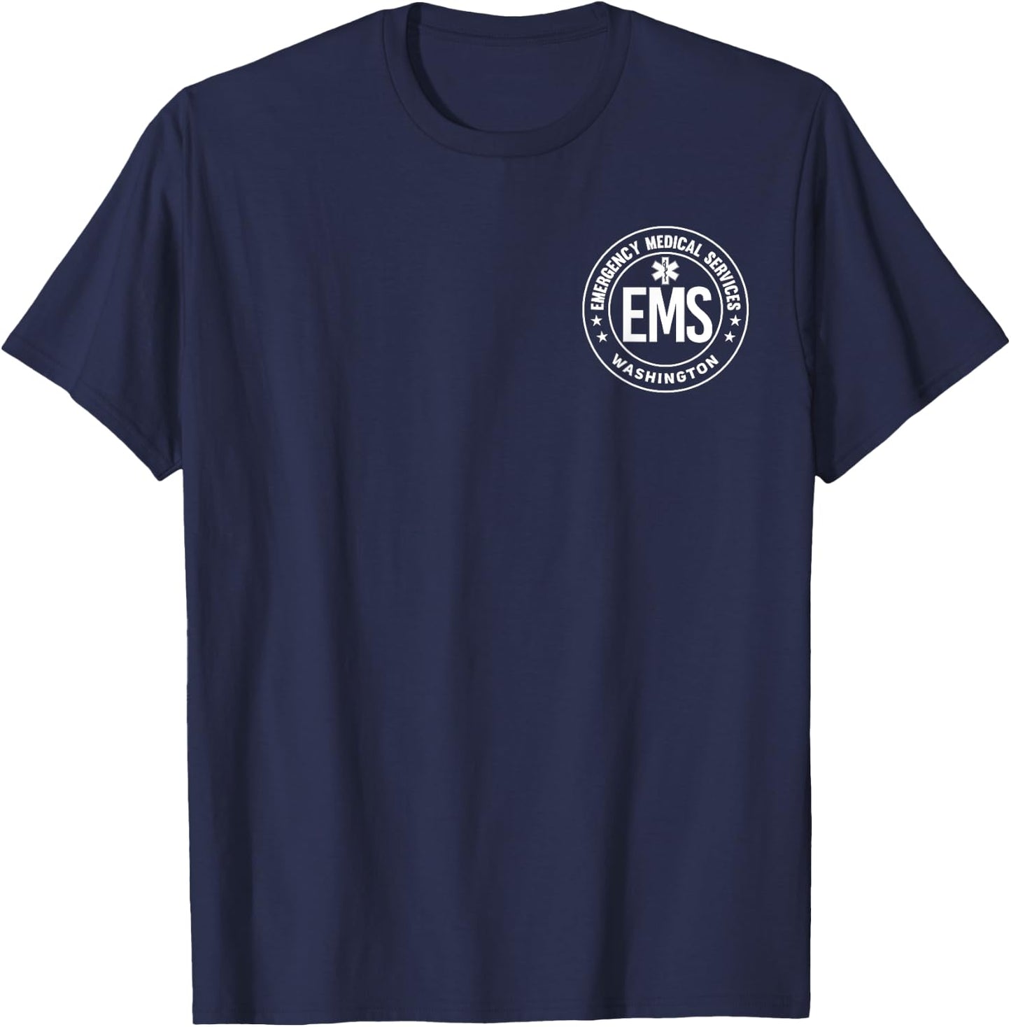Washington EMS Emergency Medical Services EMT T-Shirt - T-Shirt | Navy