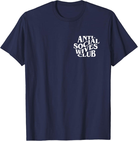 Wives Club | Gift Wife T-Shirt - T-Shirt | Navy