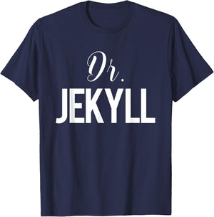 Dr. Jekyll and Mr. Hyde Halloween Costume for two - Jekyll T-Shirt - T-Shirt | Navy
