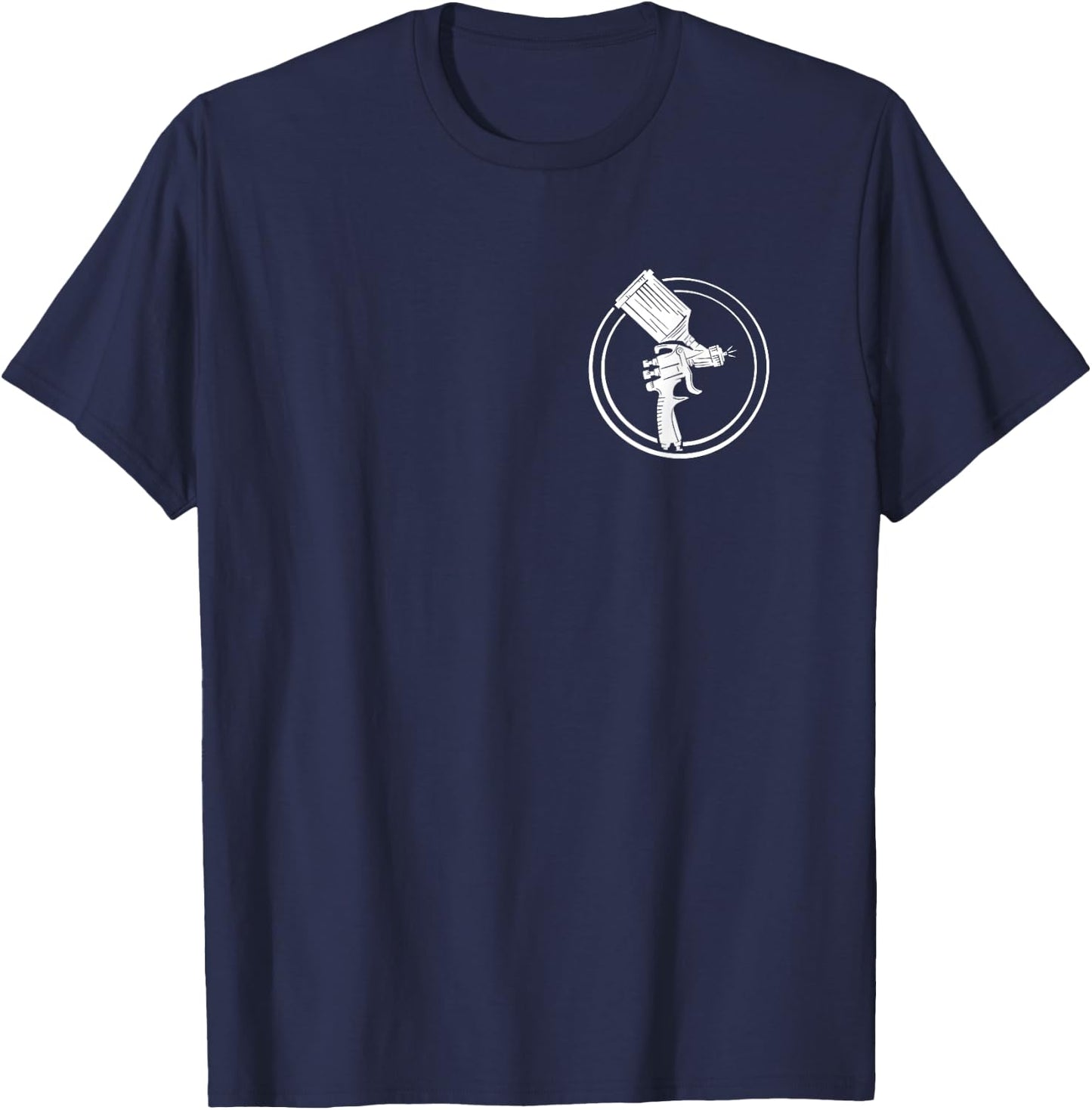 Paint Spray Gun Auto Body Repair T-Shirt - T-Shirt | Navy