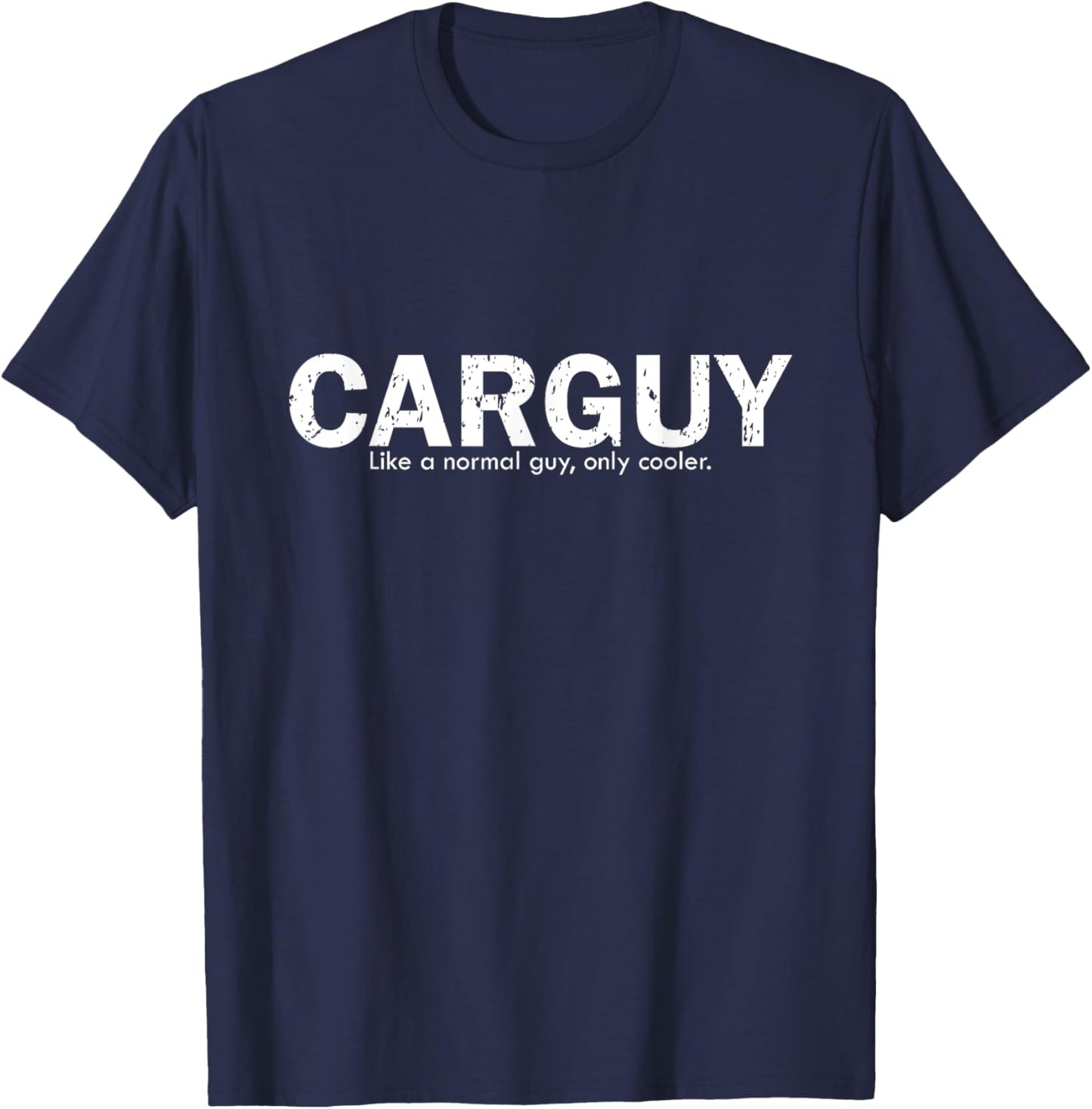 Funny Car Guy Gift Dad Husband Daddy Father Car Fixer T-Shirt - T-Shirt | Navy