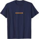 Candy Corn Trick Or Treat Subtle Halloween Minimal Costume T-Shirt - T-Shirt | Navy