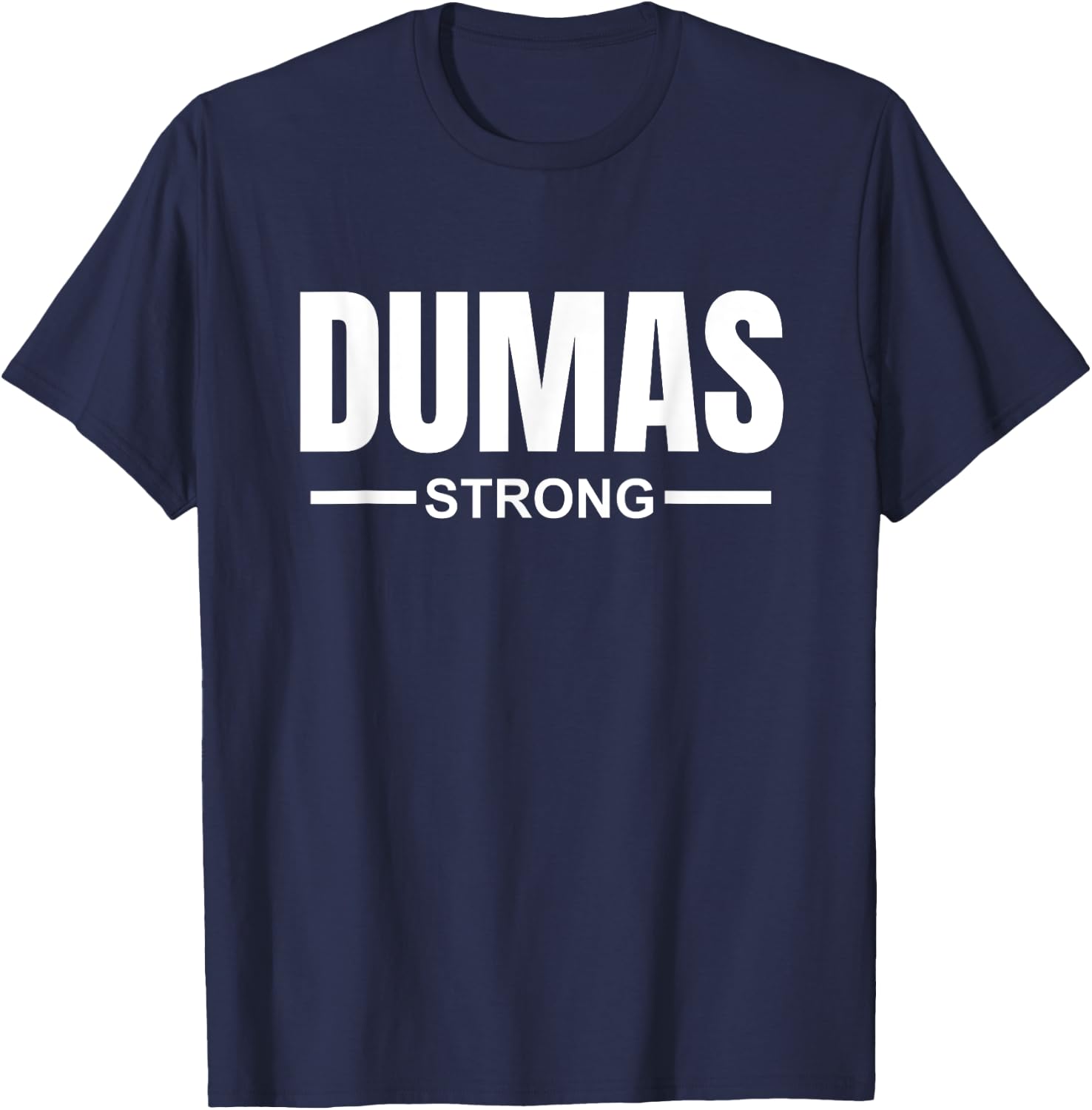 Dumas Arkansas Strong Community Strength Prayer Support T-Shirt - T-Shirt | Navy
