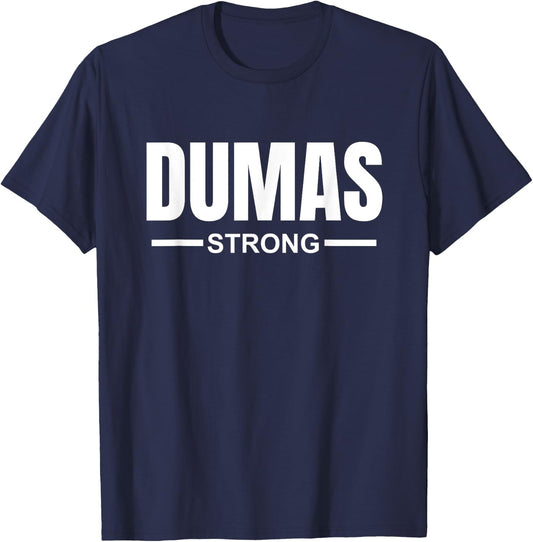 Dumas Arkansas Strong Community Strength Prayer Support T-Shirt - T-Shirt | Navy
