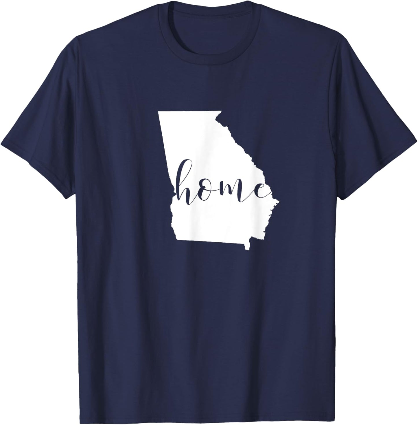 GA HOME Georgia Shirt Blouse Southern South T-Shirt - T-Shirt | Navy
