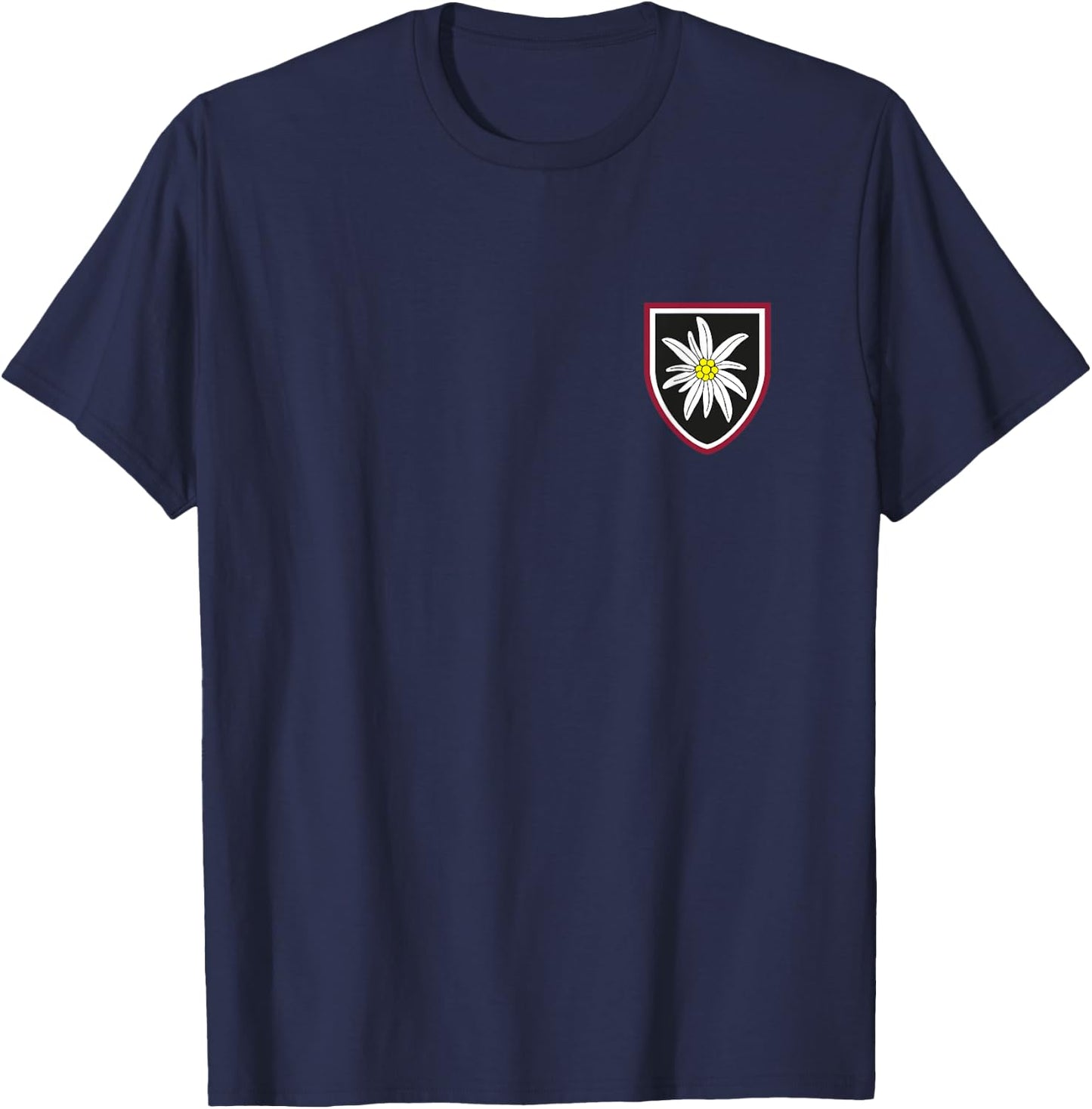 German Gebirgsjäger Bavaria Mountain Troops GebJgBrig 23 T-Shirt - T-Shirt | Navy