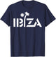 Ibiza Espana Beach Palm Tree Party Destination Gift Women Girls Kids T-Shirt - T-Shirt | Navy