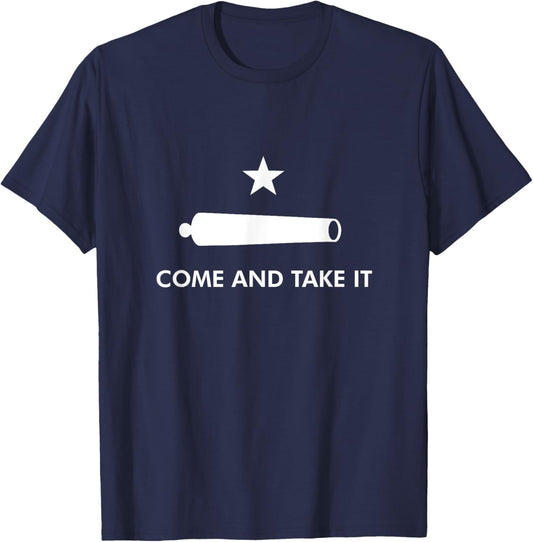 Come And Take It Texas Alamo 1836 Historical T-Shirt - T-Shirt | Navy