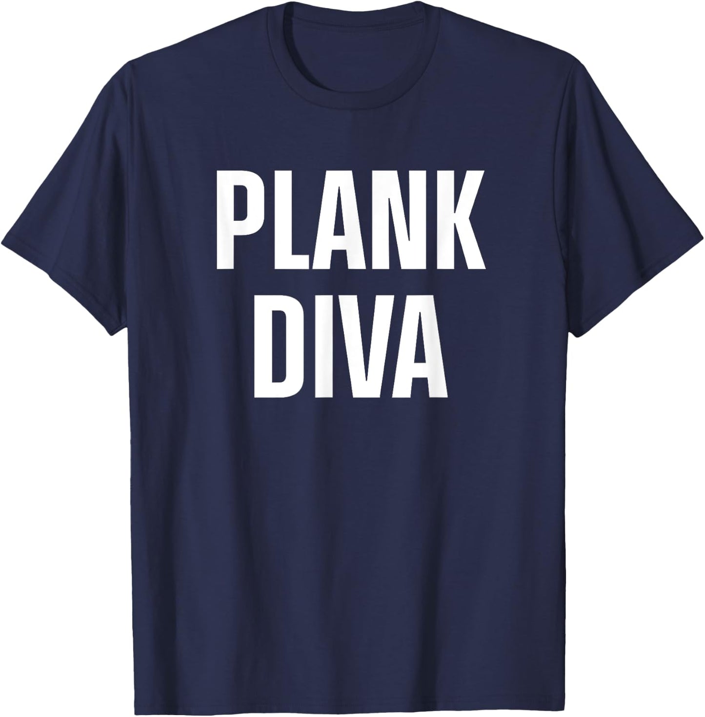 Planking Workout Motivation Plank Fitness T-Shirt - T-Shirt | Navy