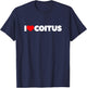 I Love Coitus T-Shirt - T-Shirt | Navy