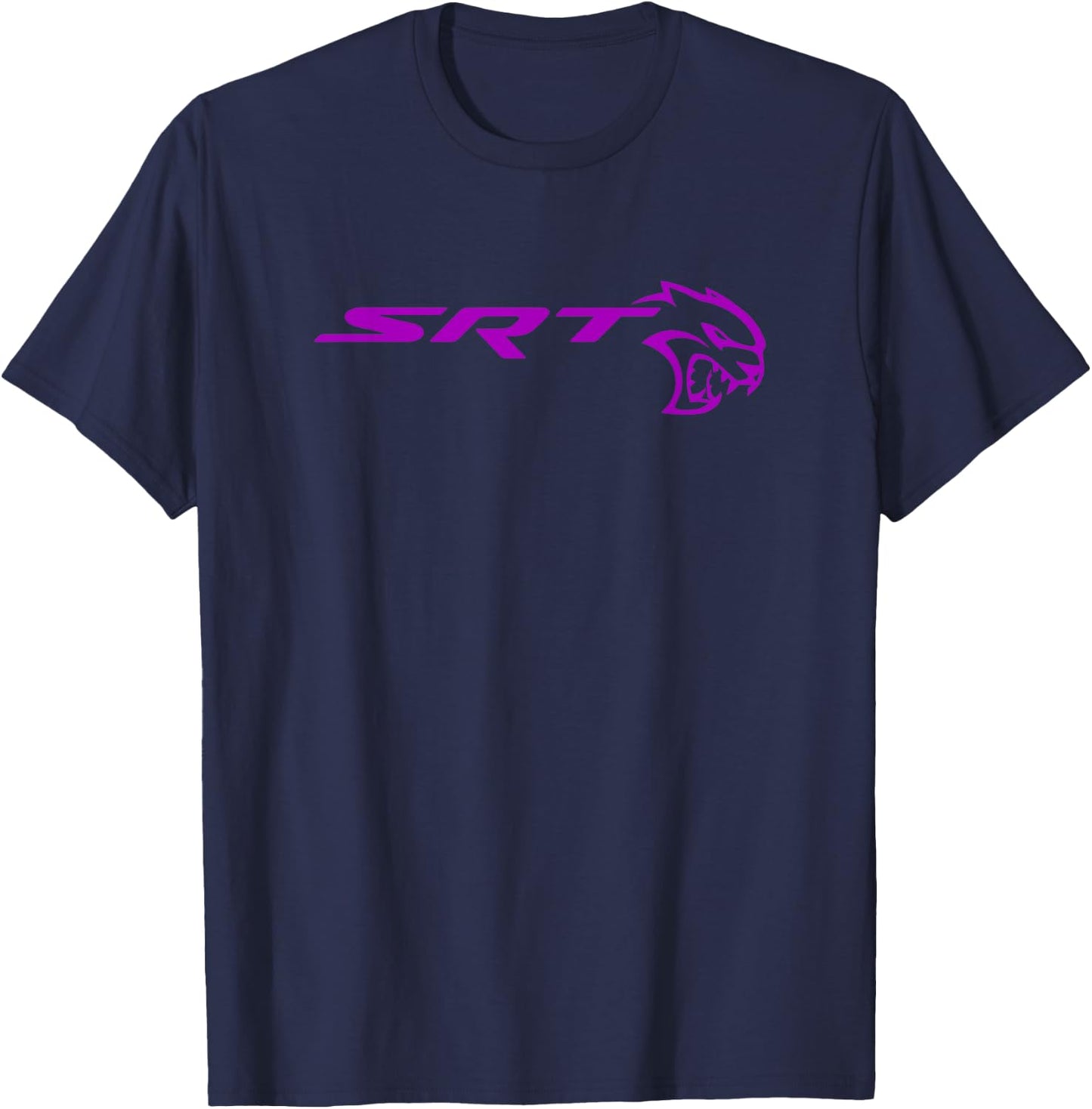Dodge SRT Hellcat Purple T-Shirt - T-Shirt | Navy
