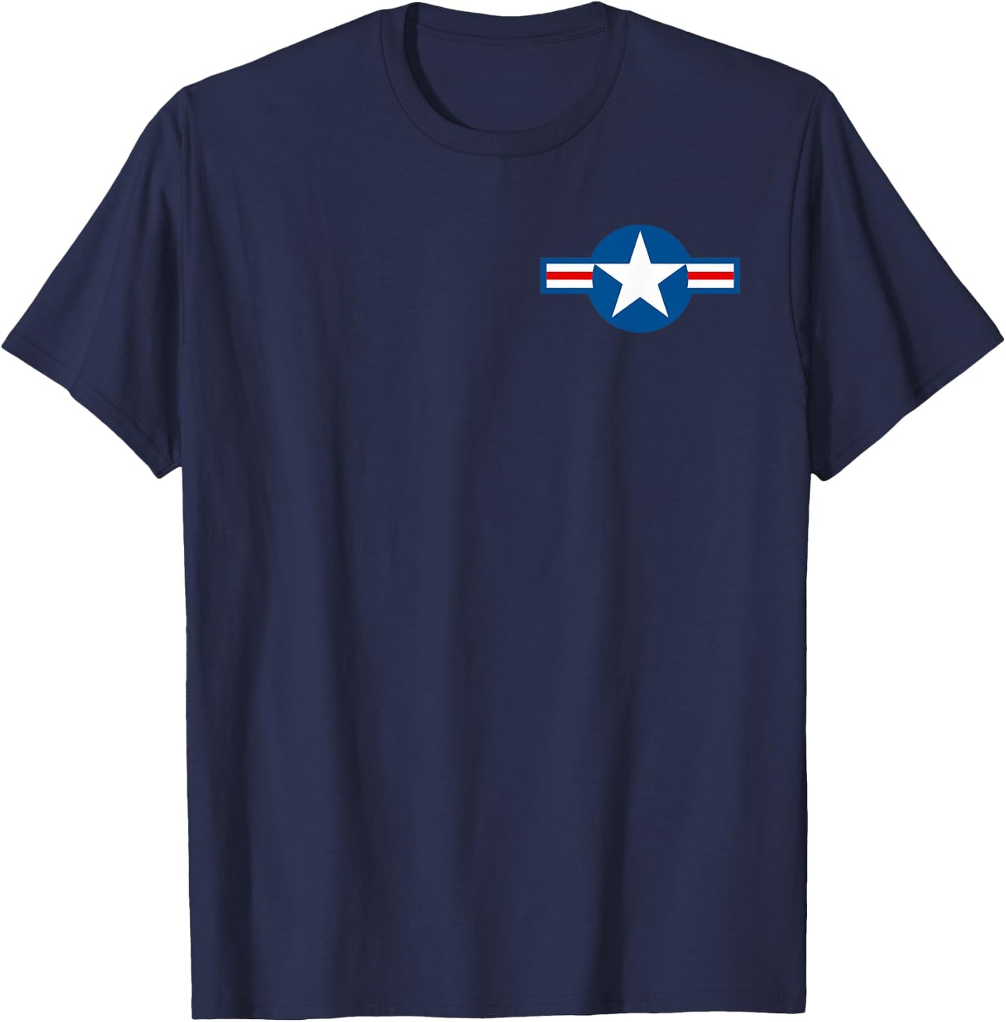 Vintage Air Force Roundel - USAF T-Shirt - T-Shirt | Navy