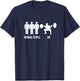 Funny Gym Workout Fitness Bodybuilding Sports Weightlifters T-Shirt - T-Shirt | Navy
