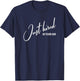 Just Hired 40 Years Ago Funny 40th Work Anniversary Jubilee T-Shirt - T-Shirt | Navy