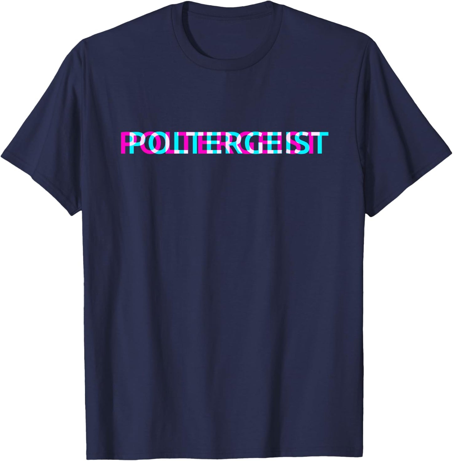 Poltergeist Edgy Aesthetic Grunge Emo Pastel Goth Halloween T-Shirt - T-Shirt | Navy