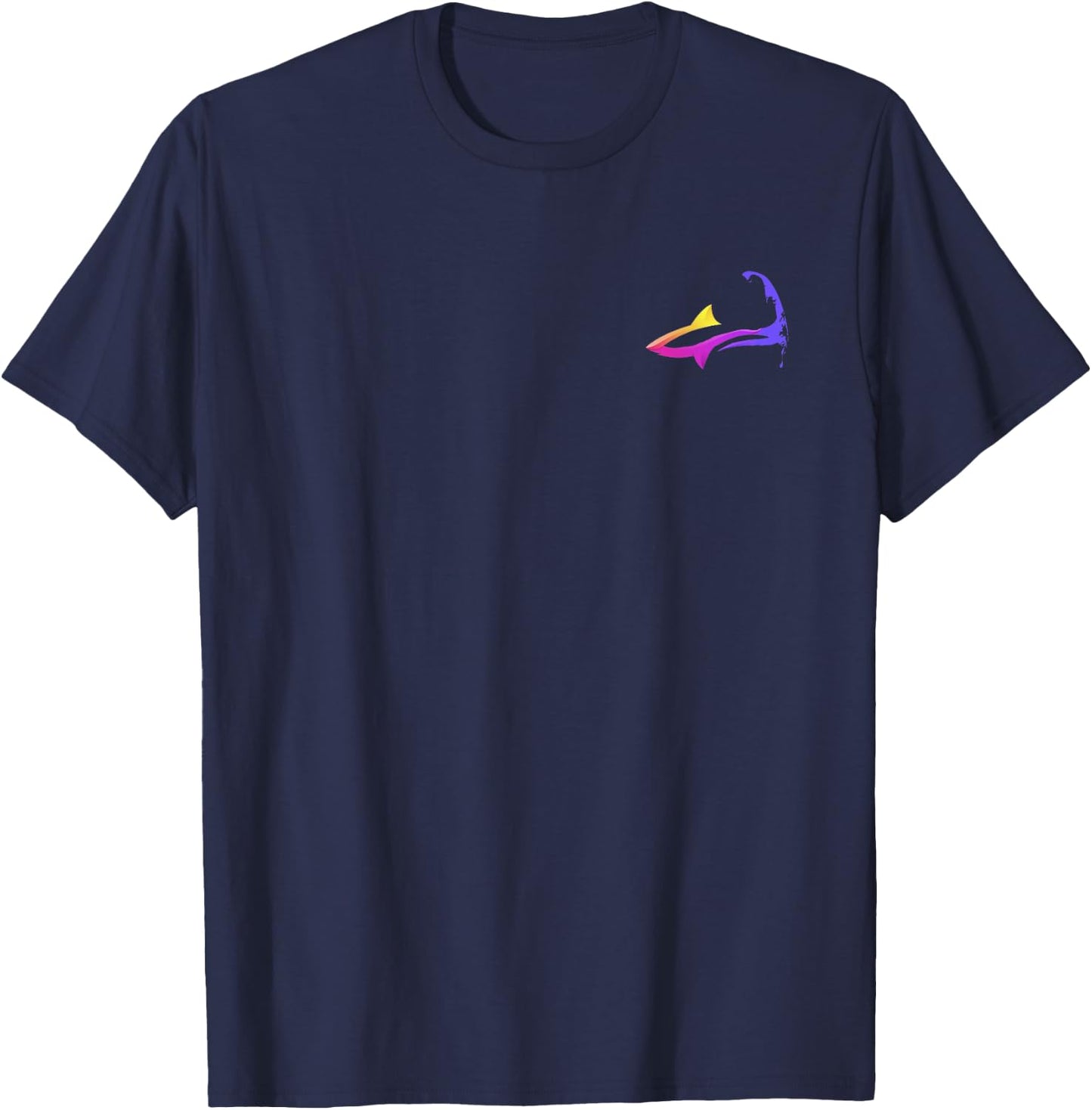 Cape Cod Shark Logo T-Shirt - T-Shirt | Navy