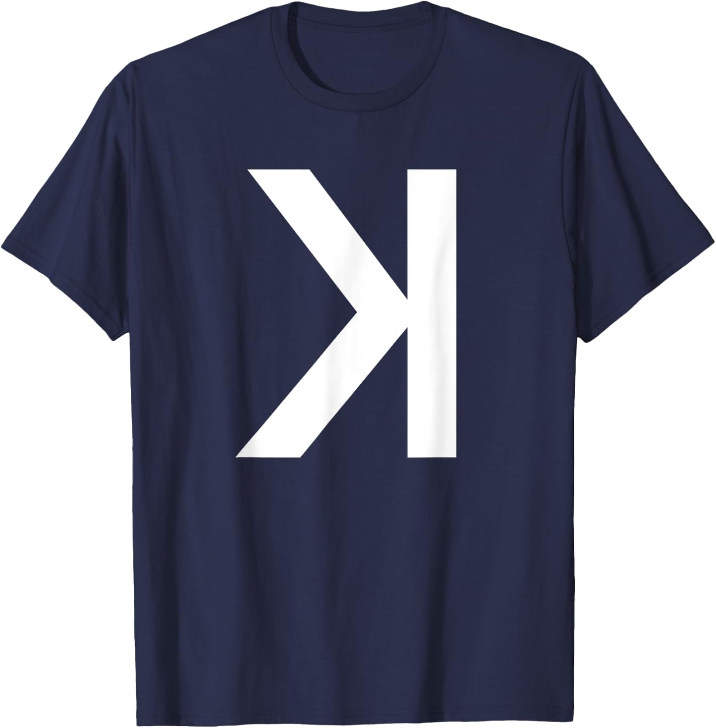 Backwards K Strikeout Baseball Softball Pitcher T Shirt T-Shirt - T-Shirt | Navy
