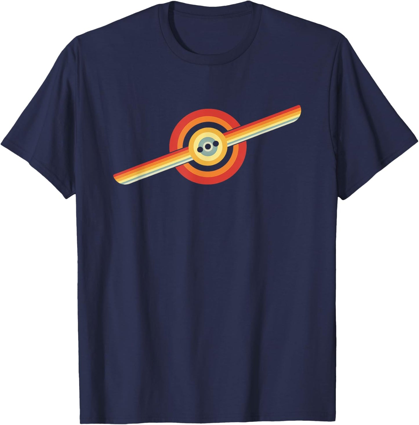 One Wheel Electric Skateboard Float Owner Skateboarding T-Shirt - T-Shirt | Navy
