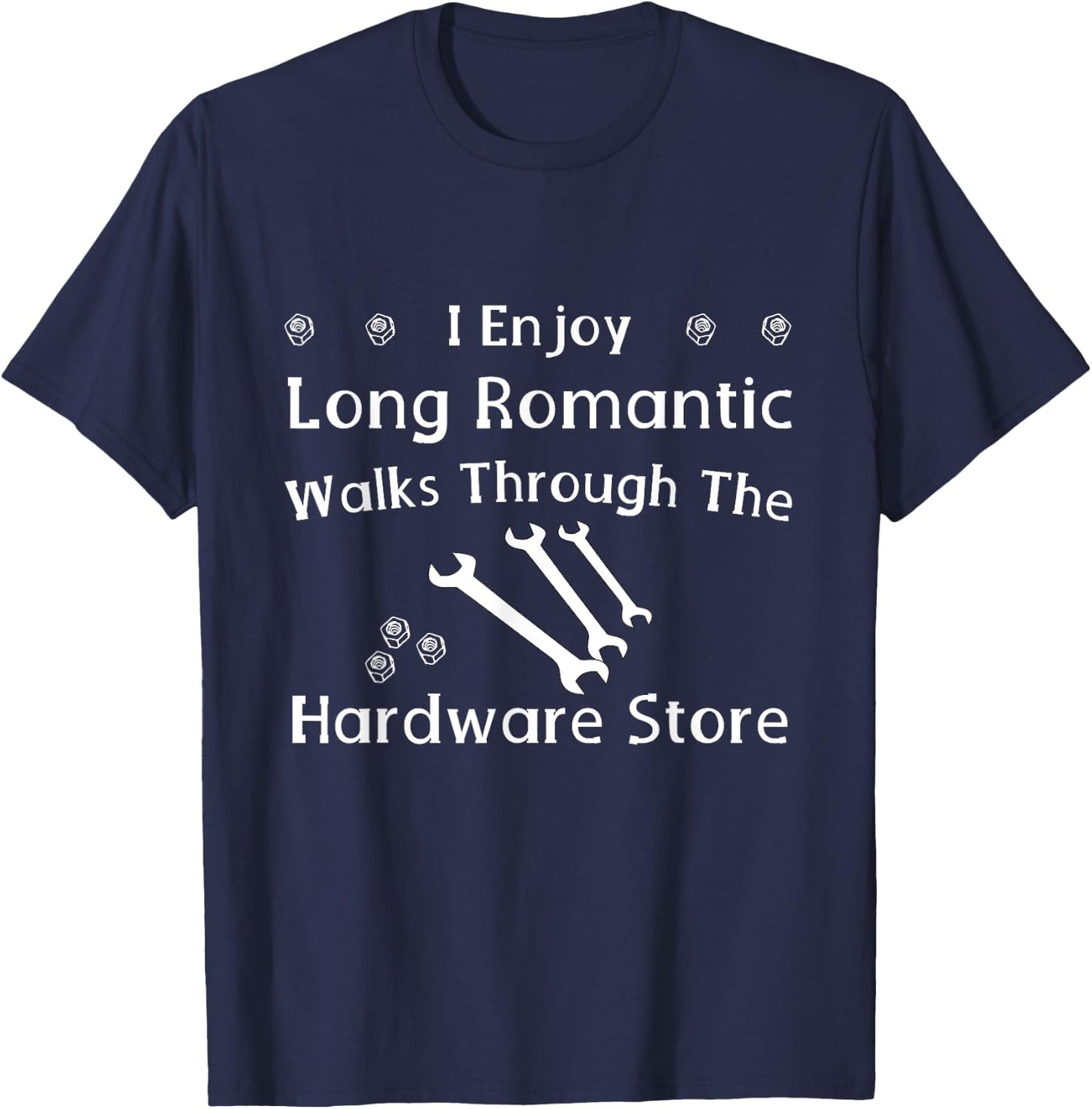 Funny Dad Handyman Hardware Store Tools Shirt Fathers Day T-Shirt - T-Shirt | Navy