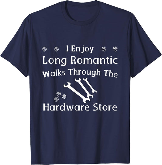 Funny Dad Handyman Hardware Store Tools Shirt Fathers Day T-Shirt - T-Shirt | Navy