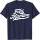 Fart Machine! Funny Eighties Dad Fathers Day Farting Gas 80s T-Shirt - T-Shirt | Navy
